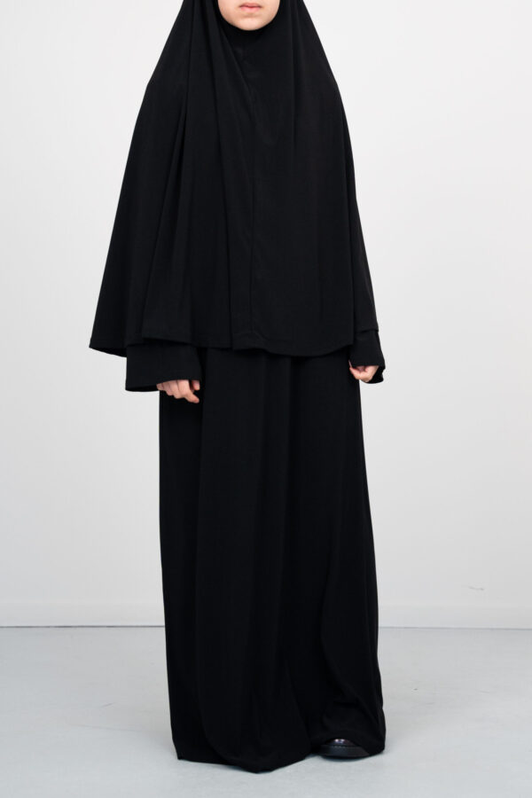 Abaya Rofayda Premium Jersey Black