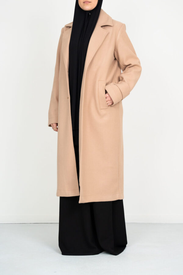 Coat Long Taupe