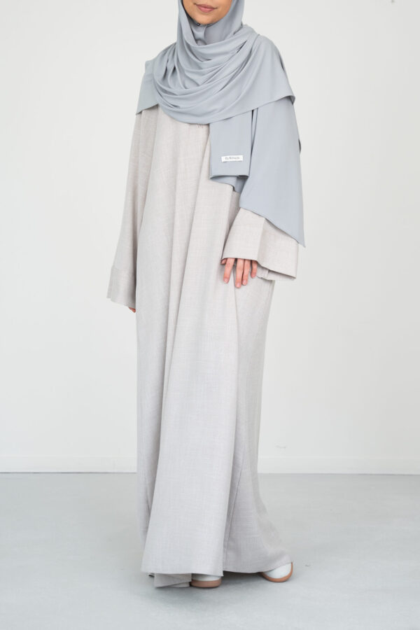 Abaya oversized linnen Beige