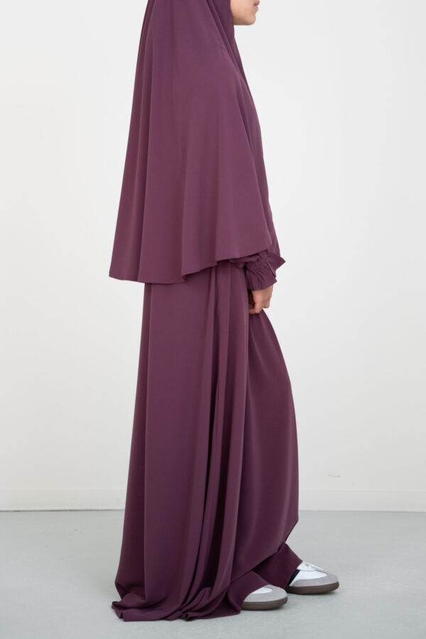 Abayah Rofayda Set Mauve