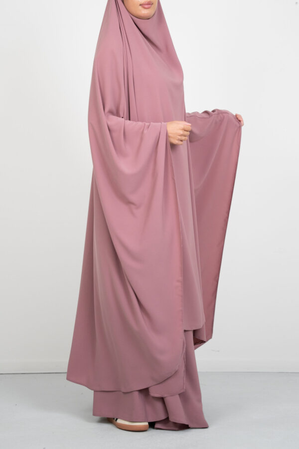 Big jilbab Crystal Pink