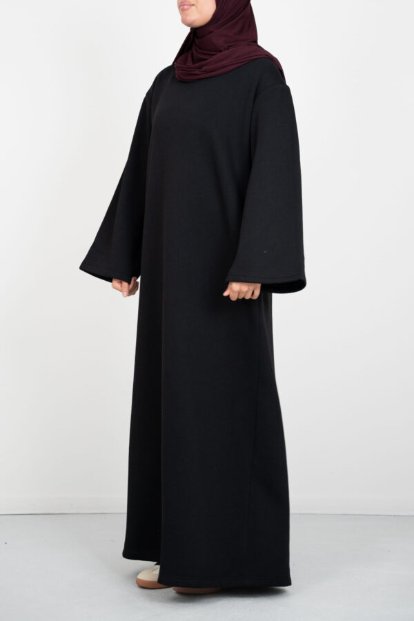 Abaya sweater wide sleeve Black