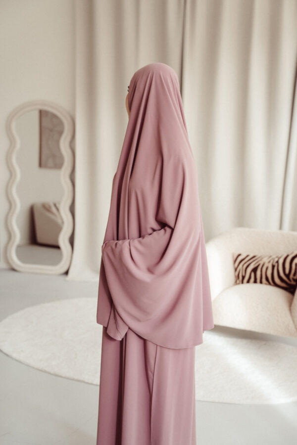 Abaya Basic Crystal Pink