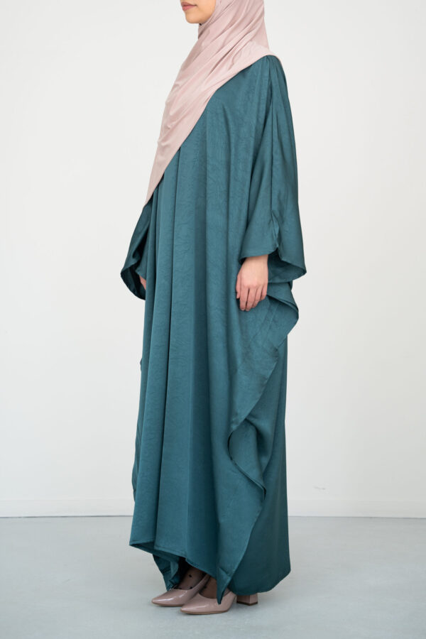 Abaya Zayra Dark Cyan